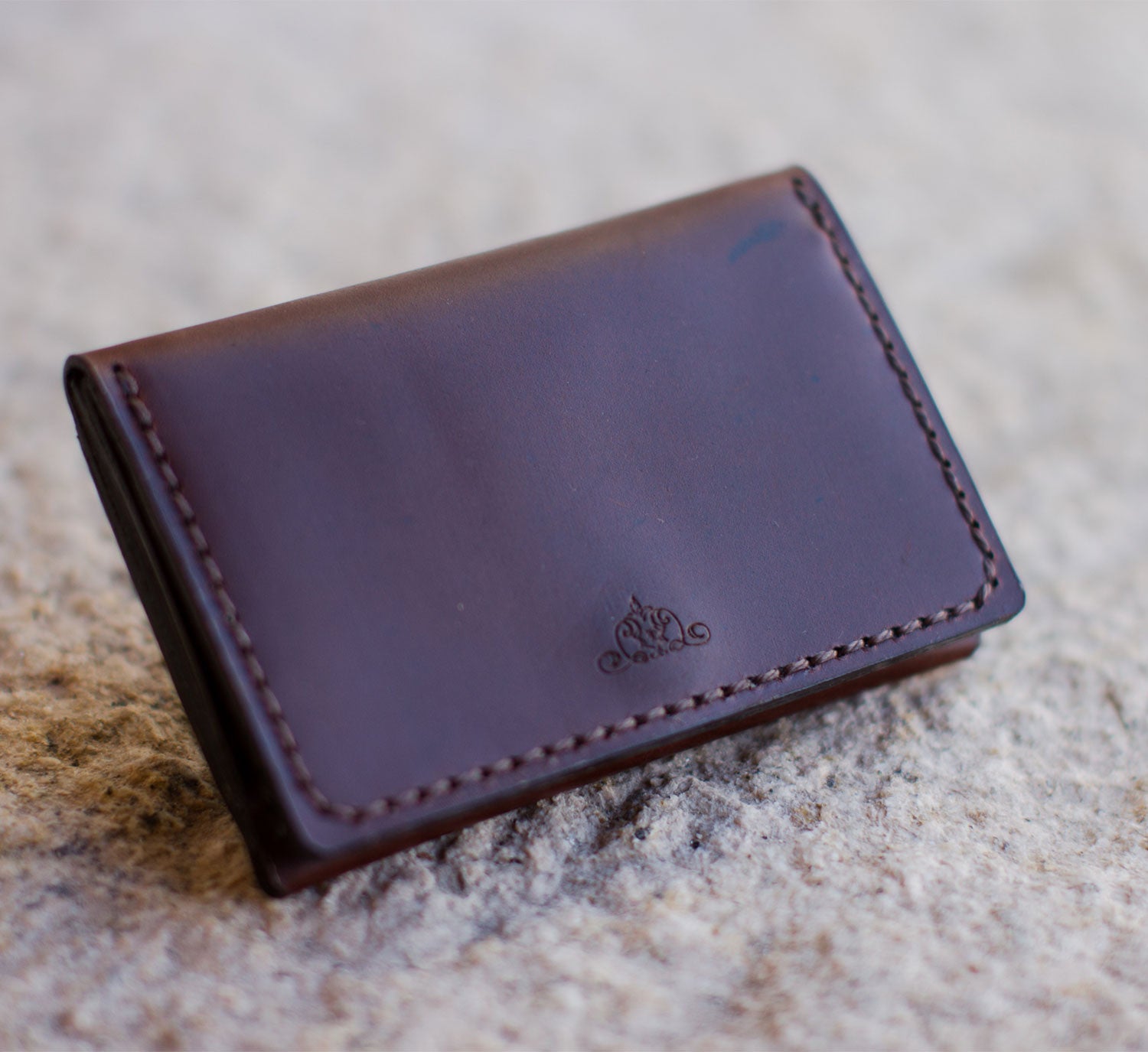 Geldbeutel in Kastanie